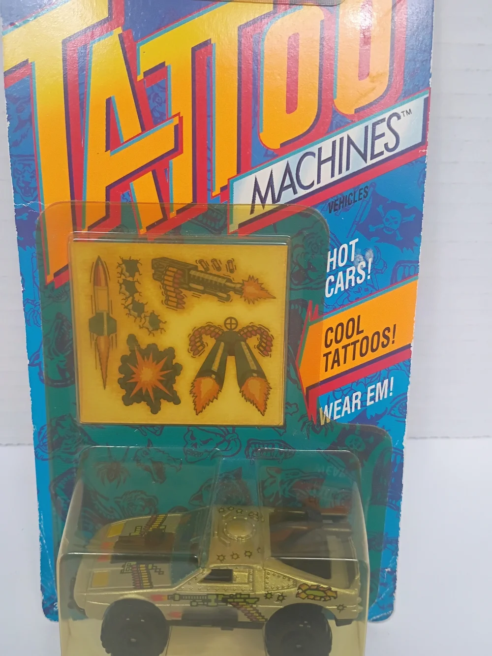 1993 Hot Wheels Tattoo Machines Ammo Sting Rod